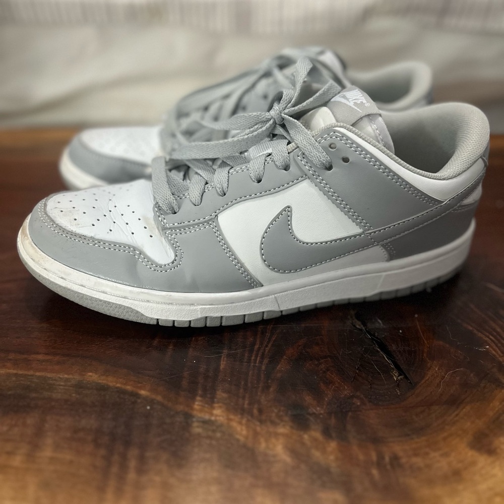 Gray Nike Dunks, Women’s 8
